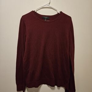 Banana Republic Burgundy Crew Neck Sweater